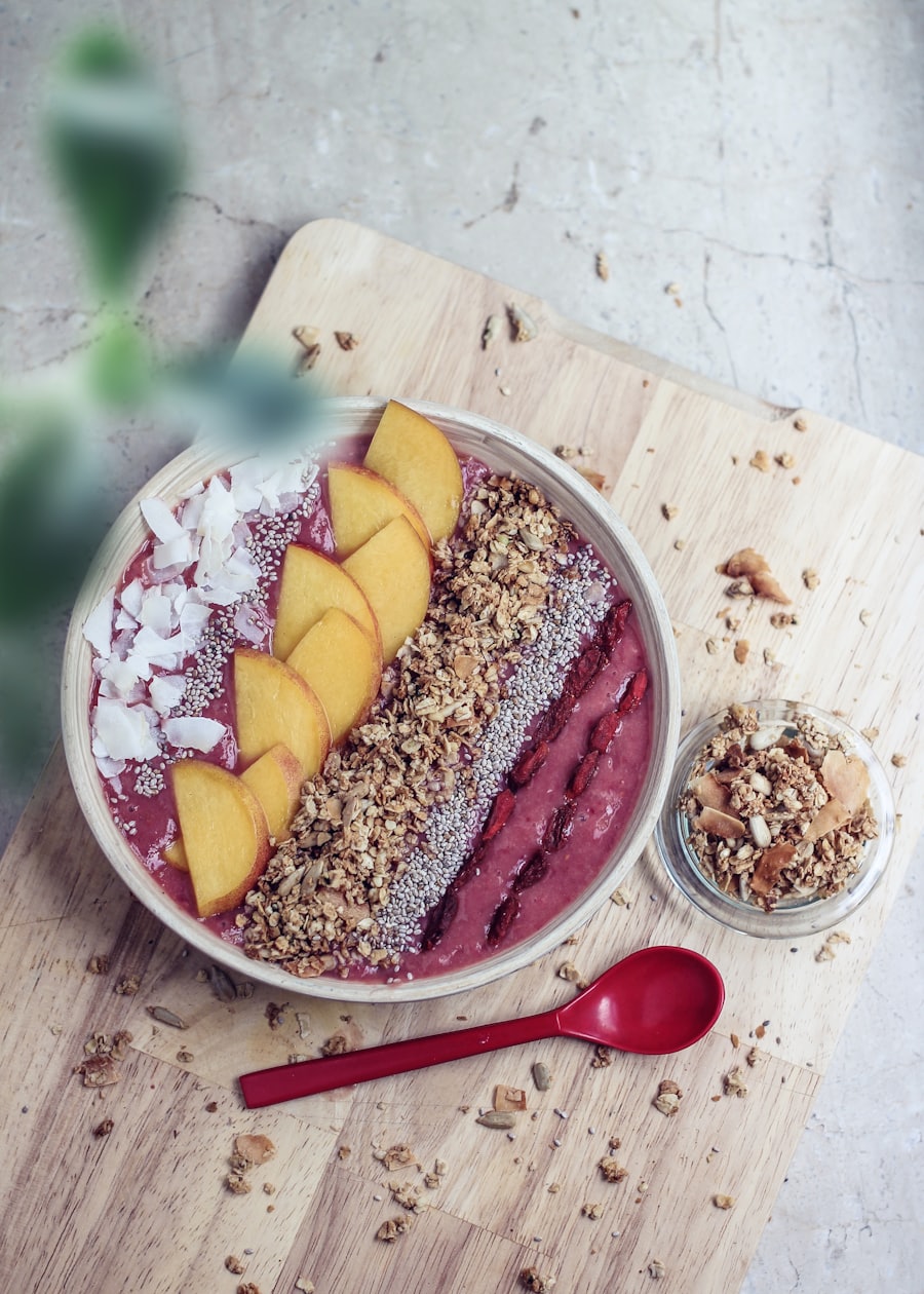 Tropical Vibe: Mango, piña, coco rallado y un toque de maracuyá.